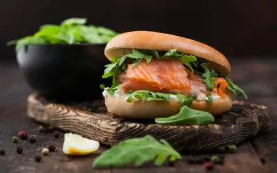 Simple Salmon Salad Sandwich